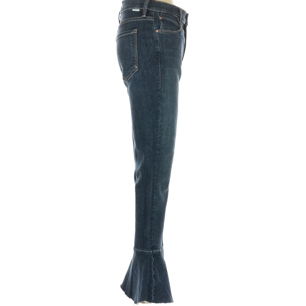 MOTHER "The Cha Cha Fray" Girl Crush High-Rise Flare Jeans | Size 27 - Picture 2 of 14